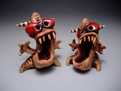 2010-Autumn-Oregon-Portland-clay-monster-brothers-by-James-DeRosso