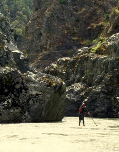 2010-Summer-Southern-Oregon-Rogue-River-Jayson-Bowerman-stand-up-paddling-in-the-flats