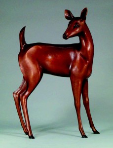 2009-Autumn-Oregon-Artist-Shelley-Curtiss-sculptor-deer-clay-art-figures