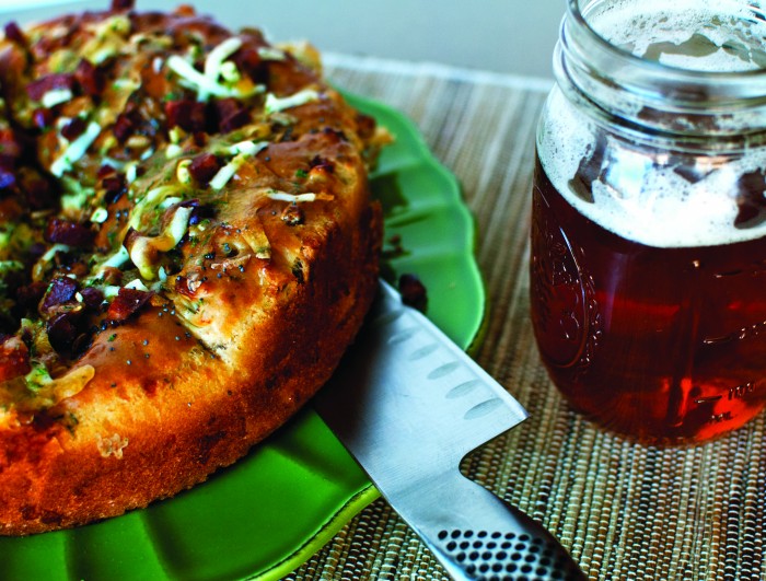 2012-Spring-Oregon-Food-Home-Grown-Chef-Lisa-Glickman-Chorizo-Cheese-Bread-with-beer-recipe-cook-eat-food