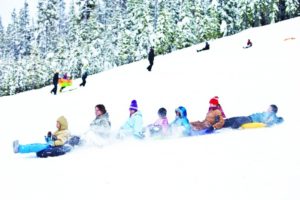 2012-Winter-Central-Oregon-Travel-Bend-Mt-Bachelor-kids-tubing-snow
