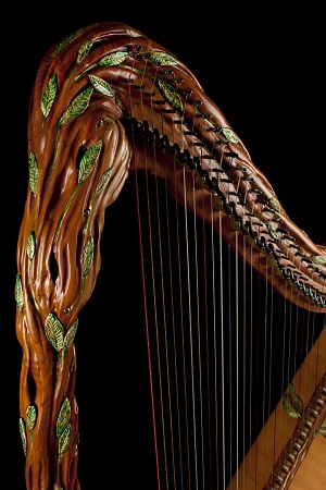 ezra marcos, mountain glen harps, handcrafted harps