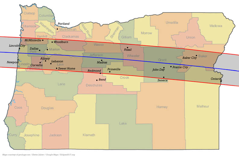 path of totality, total solar eclipse