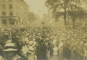 The Liberty Bell celebration in Portland in 1915.