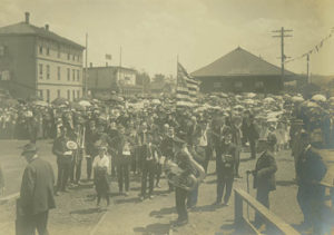 The Liberty Bell celebration in Baker City in 1915.
