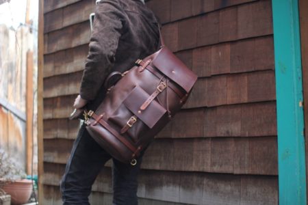 At Hand Leather Duffel Bag