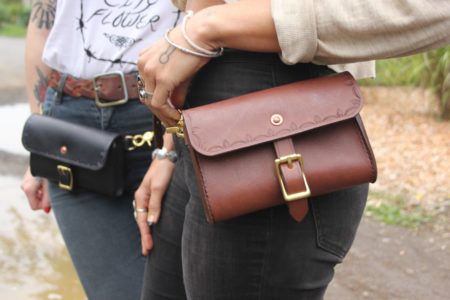 At Hand Leather Hip Bag