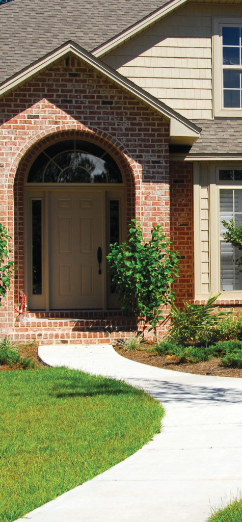 The front door and landscaping makes the first impression, making them a worthy upgrade