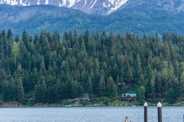 Wallowa Lake in Eastern Oregon is a premier spot to unplug for an Oregon staycation.