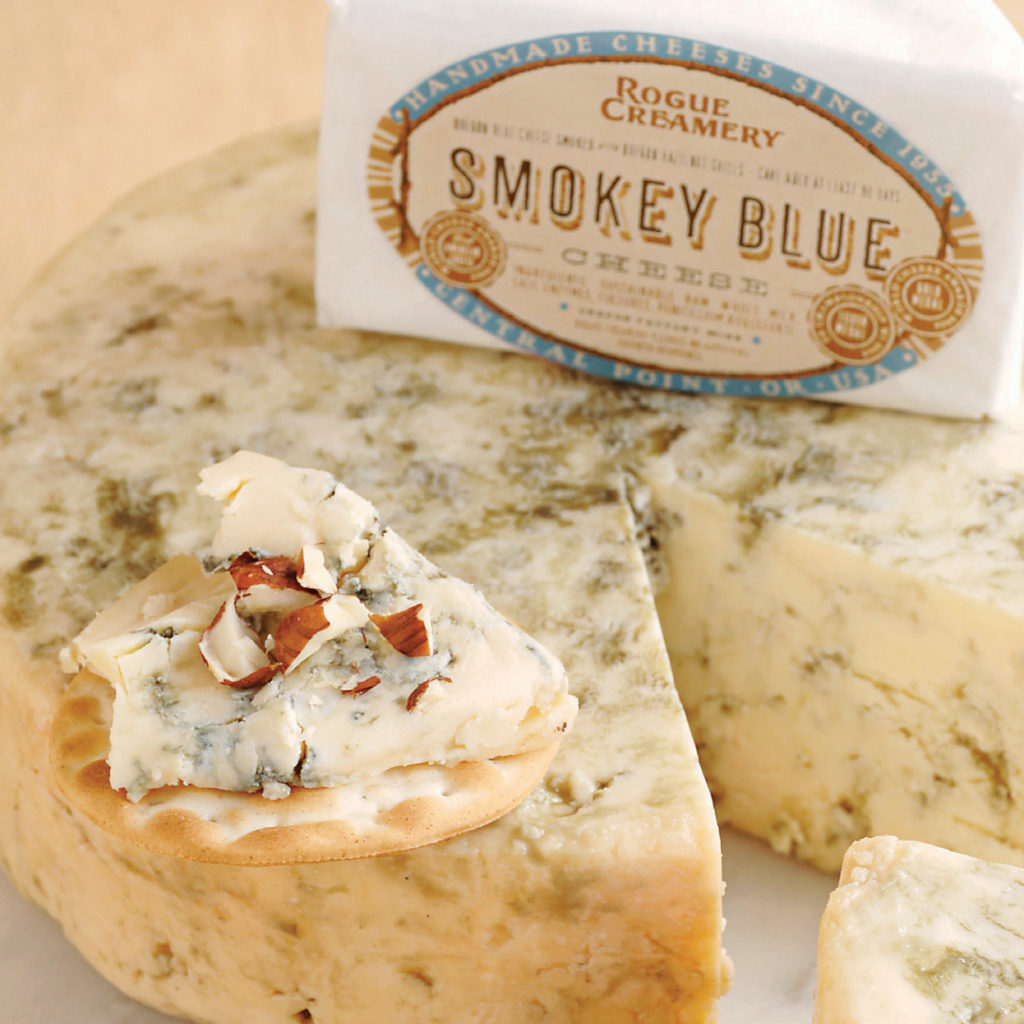 The famed Rogue Creamery blue cheese.