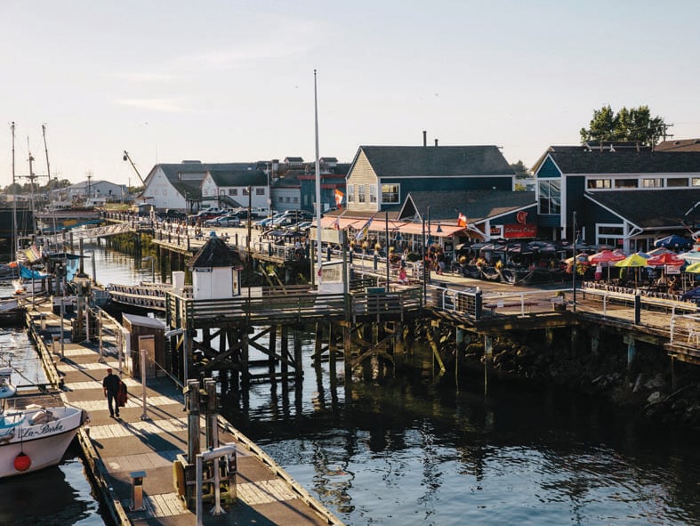 At Steveston Fishing Village, you will encounter (and love) Pajo’s floating fish and chips stand.