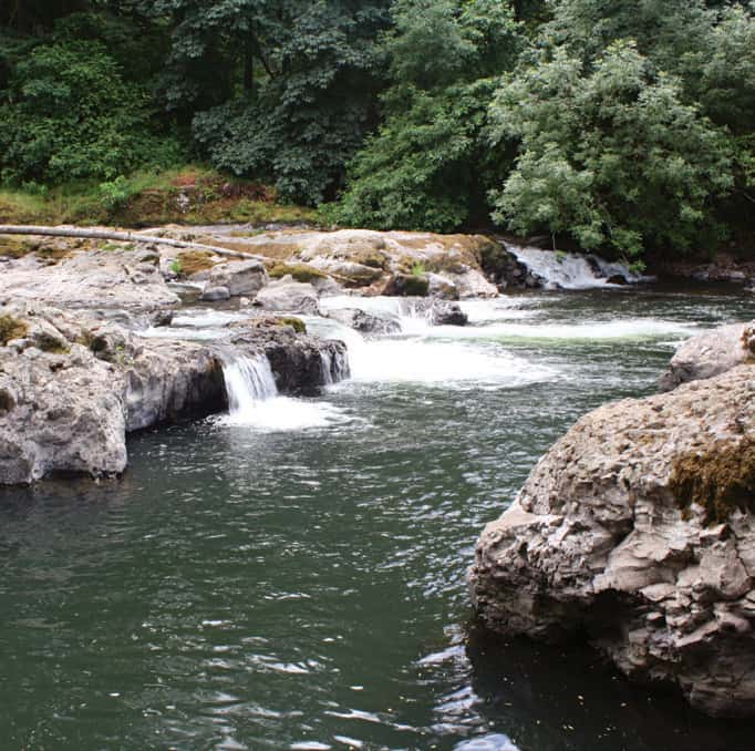 McKercher County Park is a popular spot for swimming.