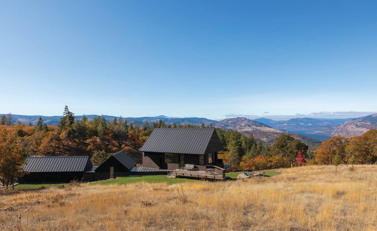 Views abound at this home in Mosier.