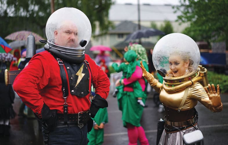 Don’t laugh—McMinnville’s popular UFO Festival is attended by scientists, U.S. Air Force and wannabe aliens. 