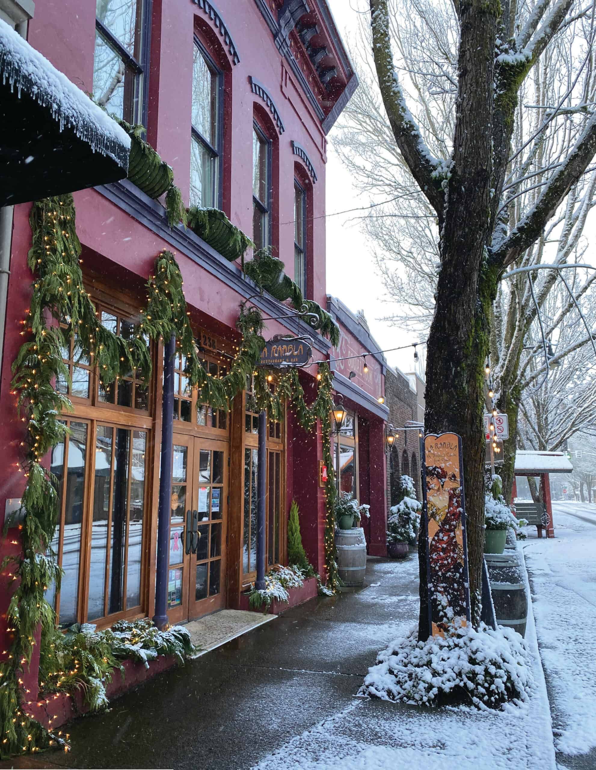 Third Street in McMinnville is the charming Main Street of the town.