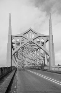 In 1947, the Coos Bay Bridge was renamed in honor of McCullough.