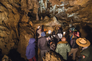 Oregon Caves National Monument in Southern Oregon is a fascinating tour of the unexepected underworld.