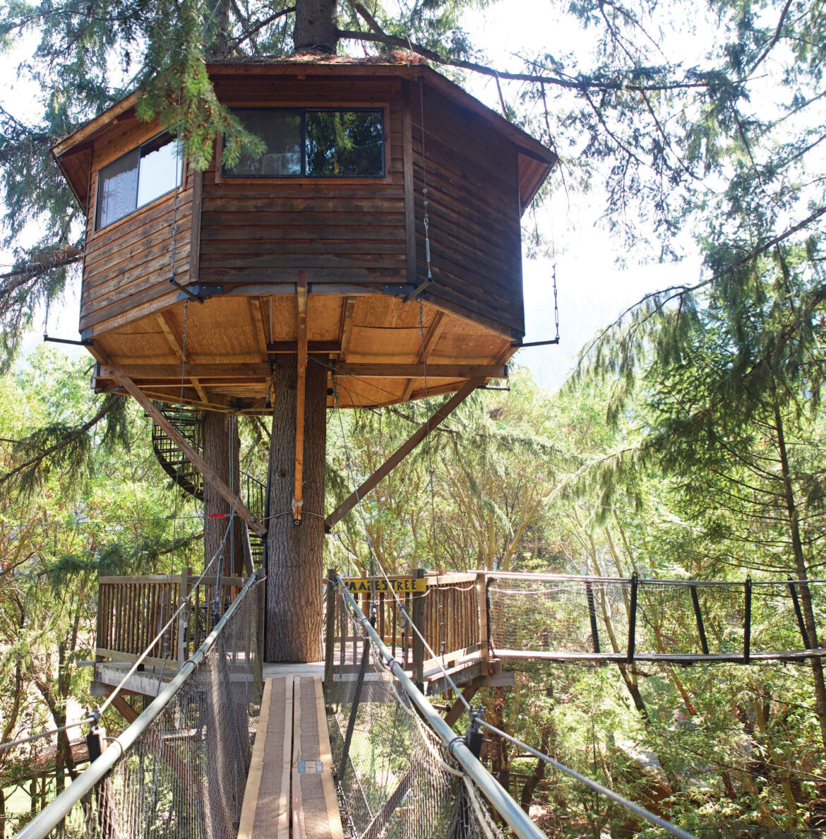 Out ‘N’ About Treehouse Treesort features an assemblage of unusual stays perfect for a memorable summer getaway.