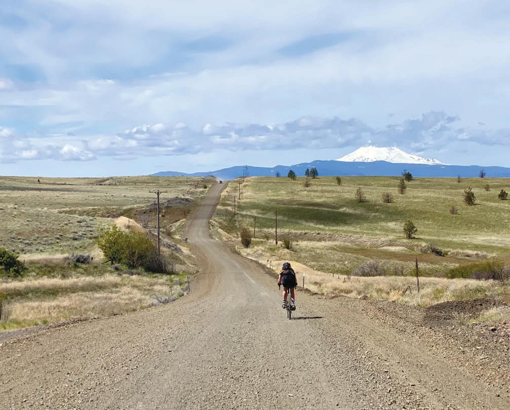 Find wide-open views on the Oregon Stampede bike route.