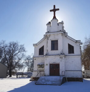 Of Portuguese heritage, St. Peter’s Church in Echo is slowly being restored.