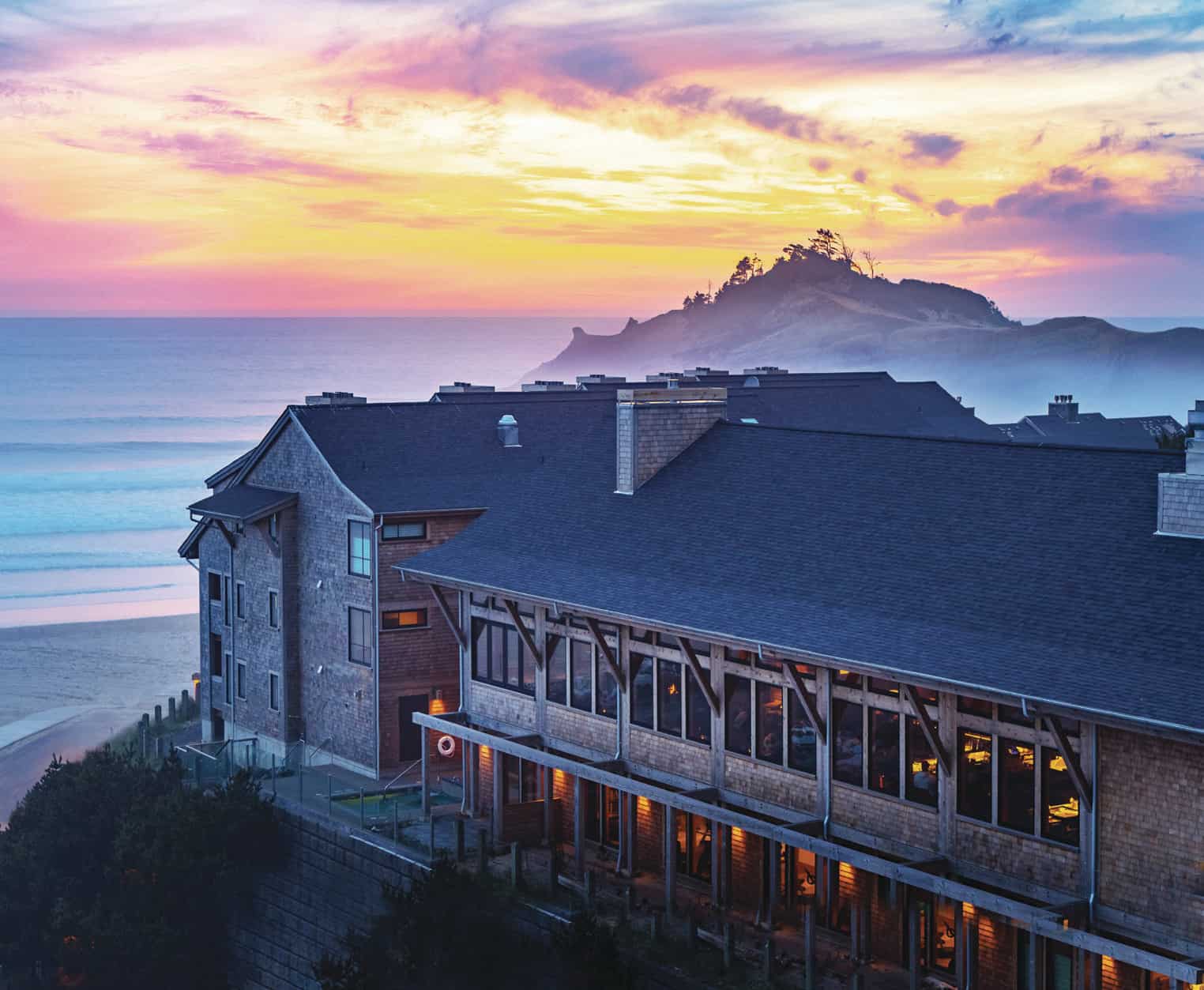 Adventures in Pacific City are greatly supported by a retreat to Headlands Coastal Lodge.