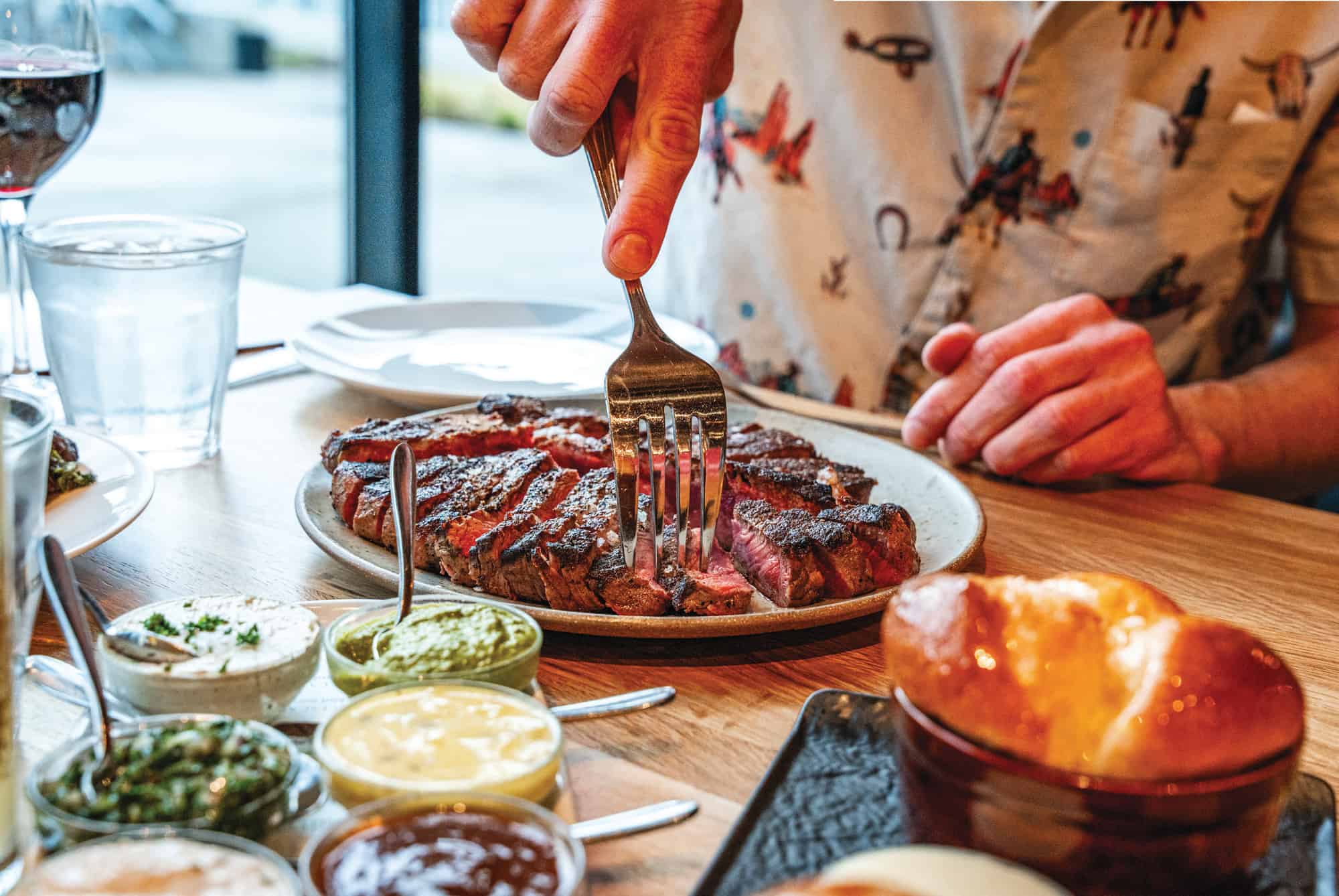 Rancher Butcher Chef serves steaks and elegance in NorthWest Crossing.