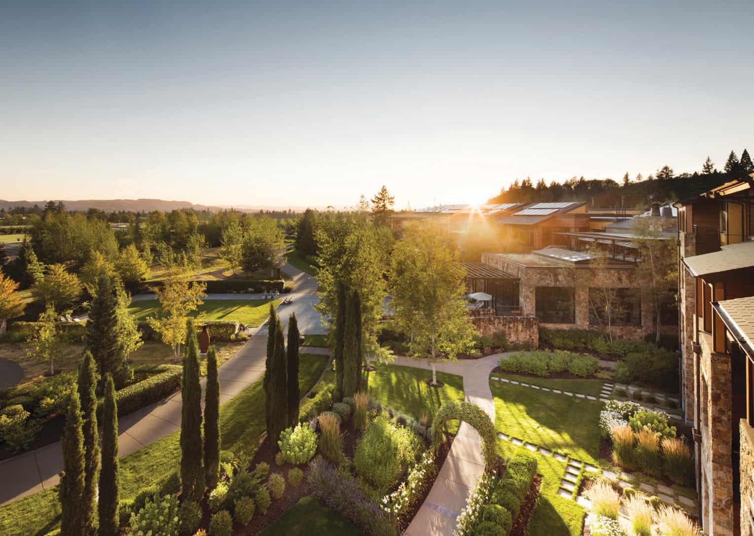 The Allison Inn lies at the intersection of luxury and beauty in Oregon’s wine country.