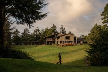 Exterior shot of Salishan Coastal Lodge